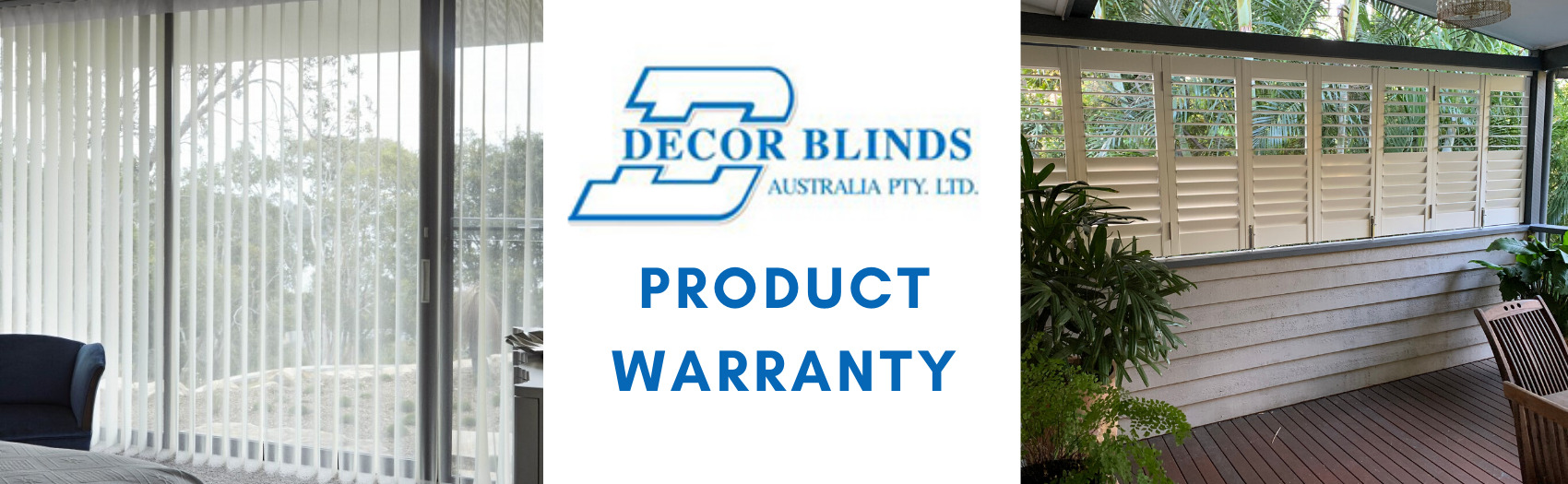 decor blinds brisbane product warranty